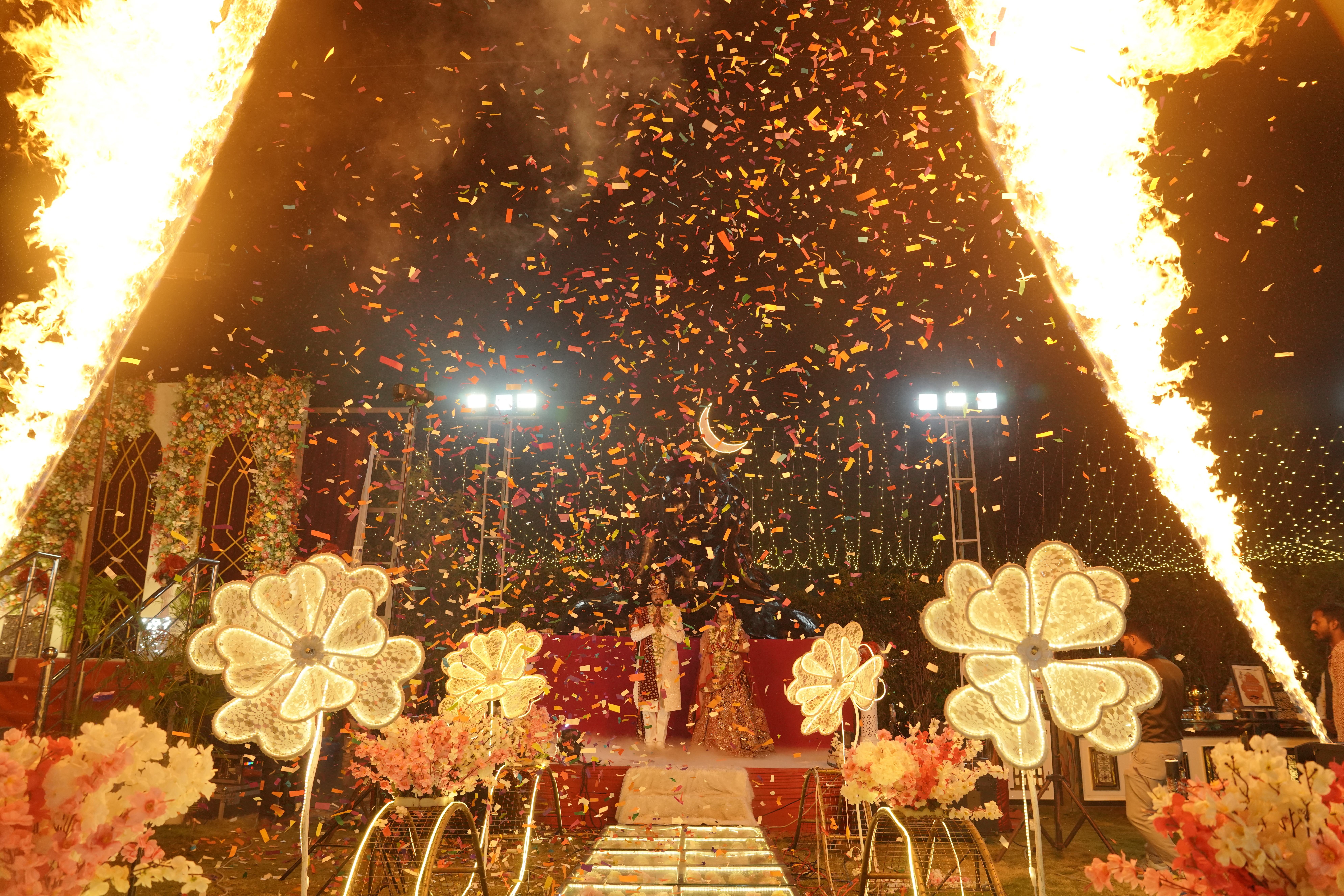 Wedding celebration at Hotel Yashoda Privilege, Bhopal